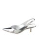 Stuart Weitzman Patent Leather Slingback Pumps