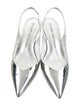 Stuart Weitzman Patent Leather Slingback Pumps