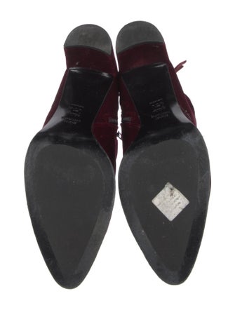 Stuart Weitzman Velvet Boots