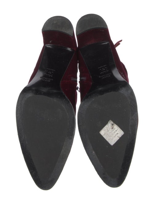 Stuart Weitzman Velvet Boots
