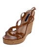 Stuart Weitzman Leather Slingback Sandals