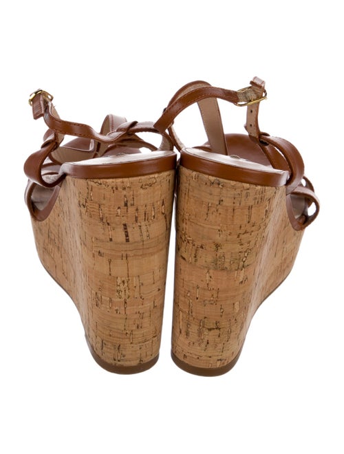 Stuart Weitzman Leather Slingback Sandals