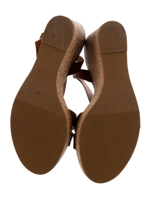 Stuart Weitzman Leather Slingback Sandals