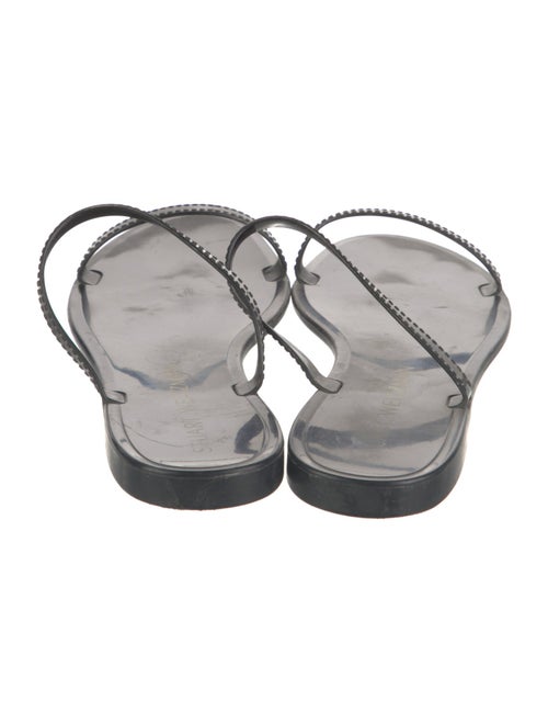 Stuart Weitzman Rubber Slides