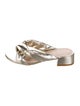 Stuart Weitzman Leather Slides