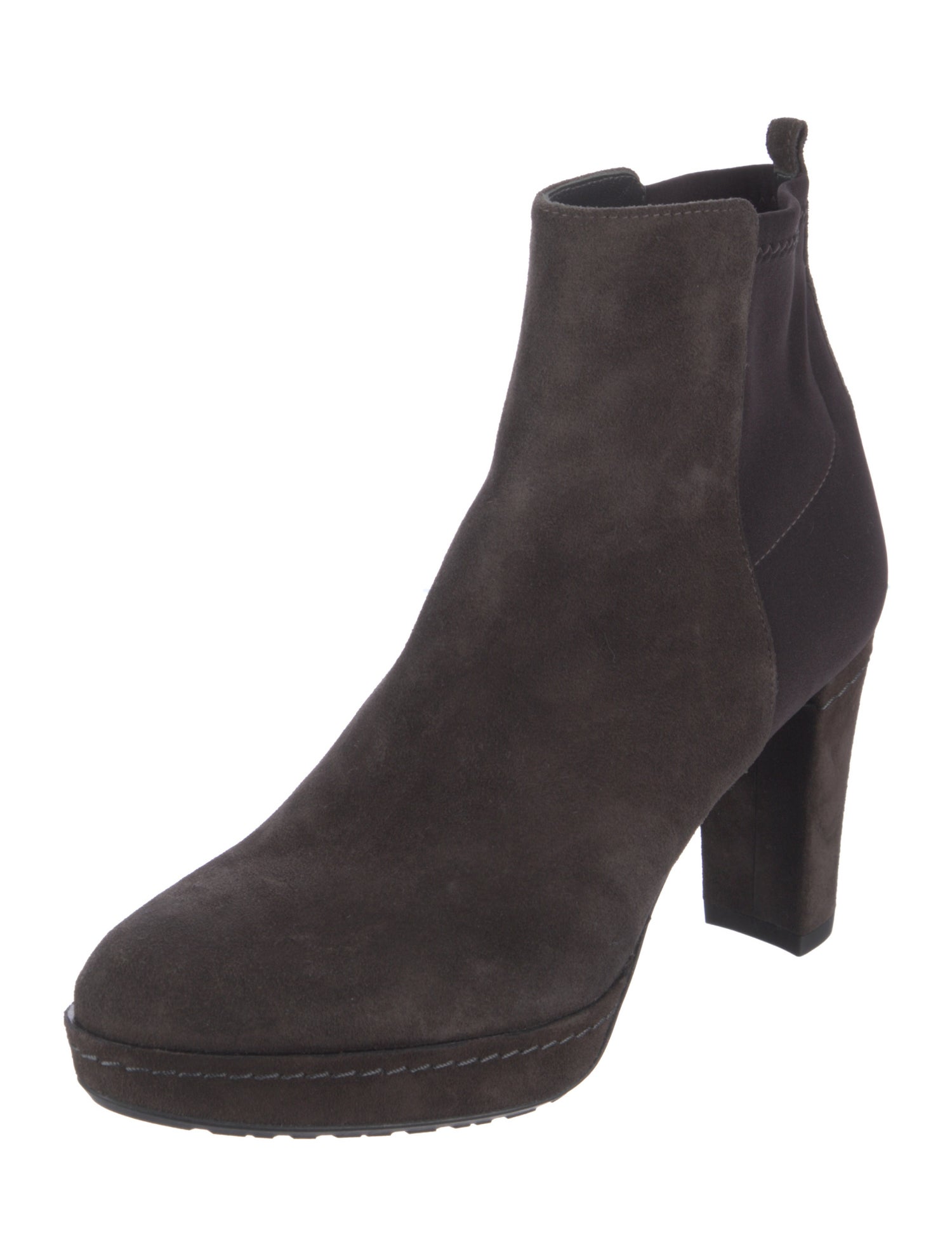Stuart Weitzman Suede Chelsea Boots