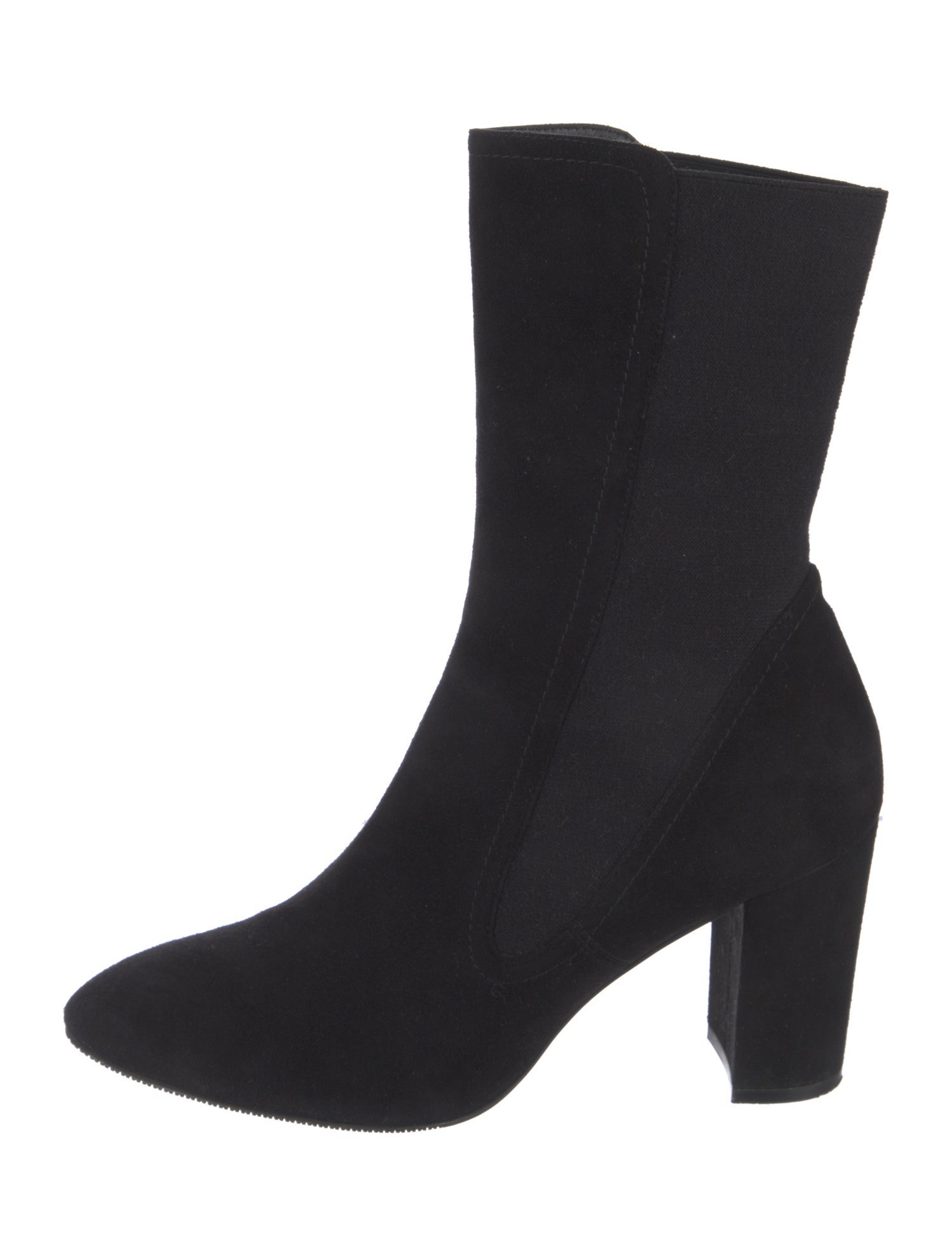 Stuart Weitzman Suede Sock Boots