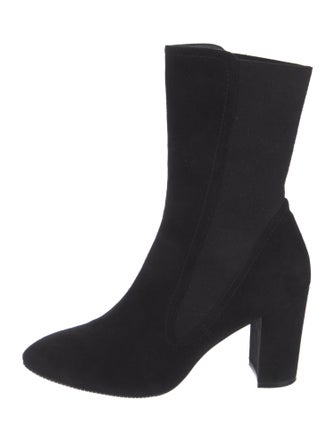 Stuart Weitzman Suede Sock Boots
