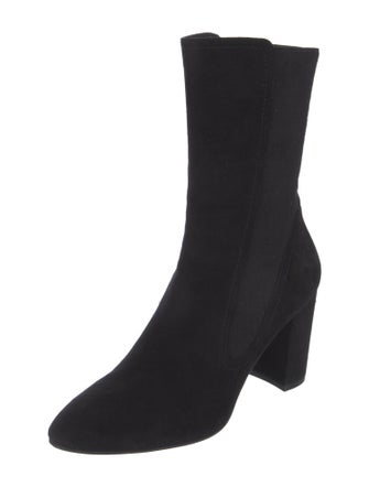 Stuart Weitzman Suede Sock Boots