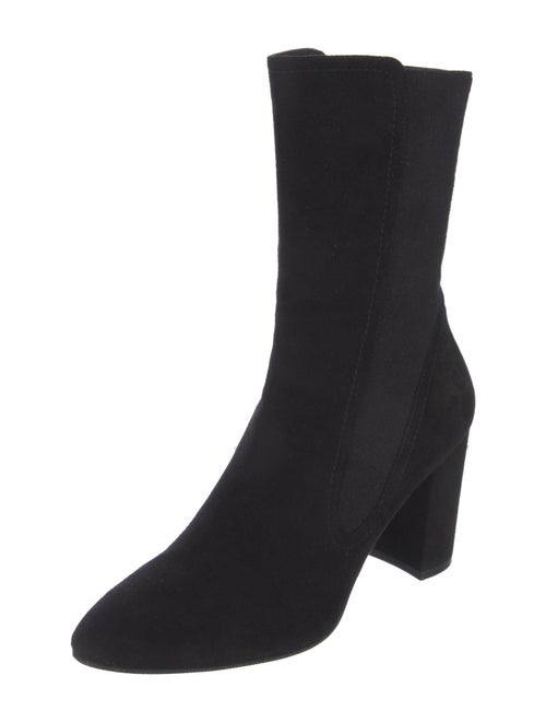 Stuart Weitzman Suede Sock Boots
