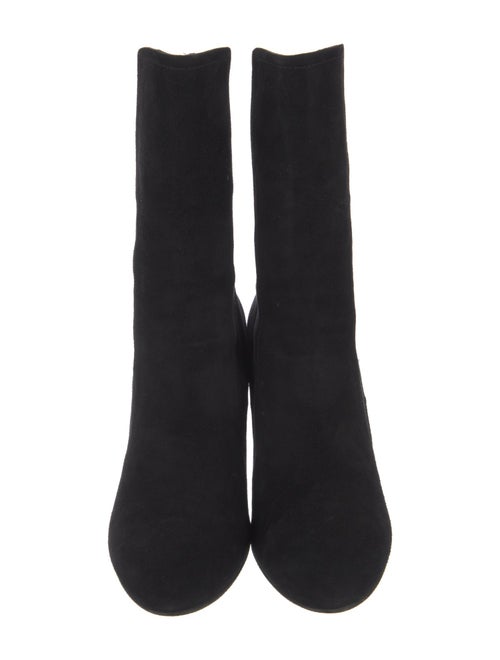 Stuart Weitzman Suede Sock Boots