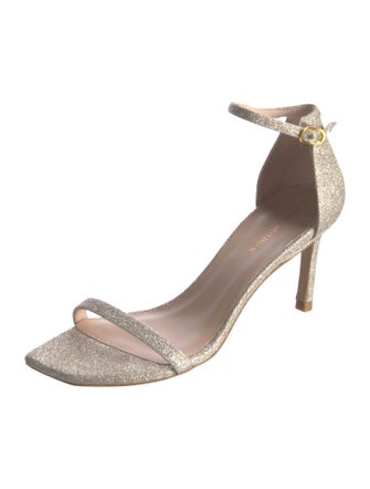 Stuart Weitzman Glitter Sandals
