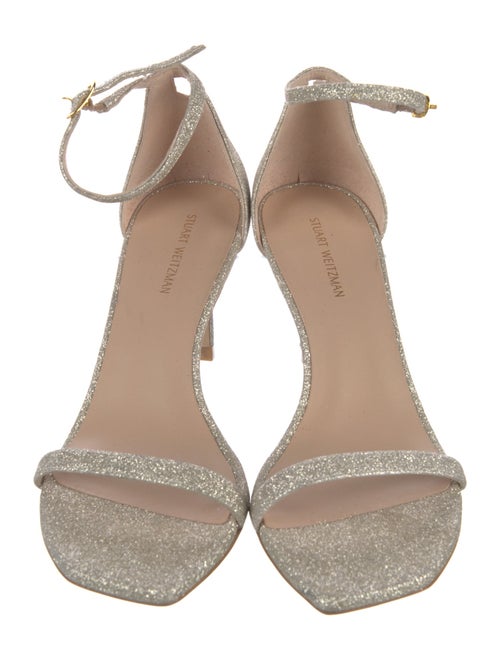 Stuart Weitzman Glitter Sandals