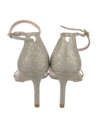 Stuart Weitzman Glitter Sandals