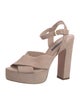 Stuart Weitzman Suede Sandals