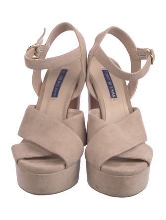 Stuart Weitzman Suede Sandals