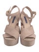 Stuart Weitzman Suede Sandals