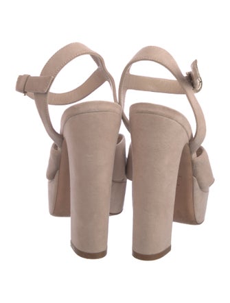 Stuart Weitzman Suede Sandals