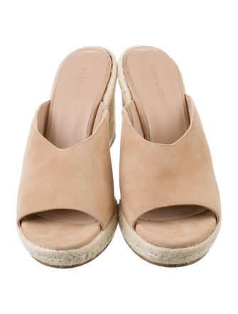 Stuart Weitzman Suede Espadrilles