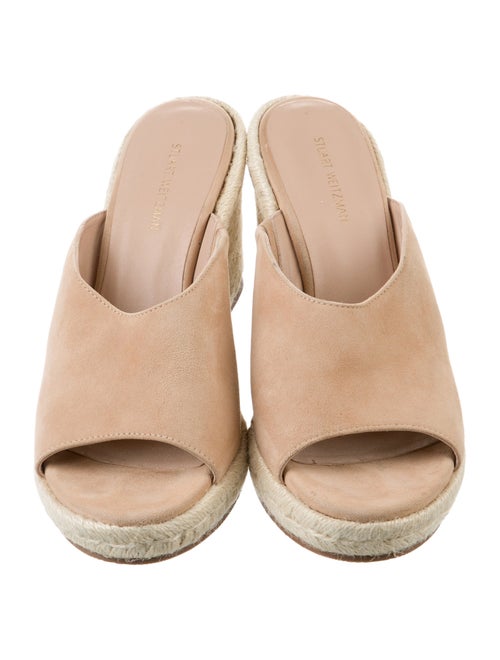 Stuart Weitzman Suede Espadrilles