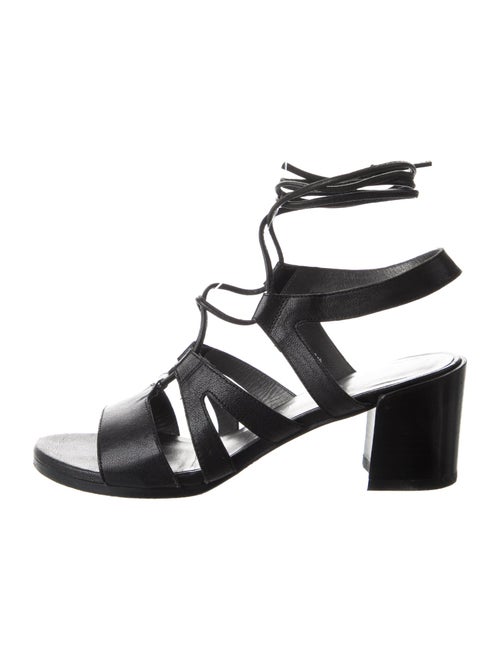 Stuart Weitzman Leather Gladiator Sandals