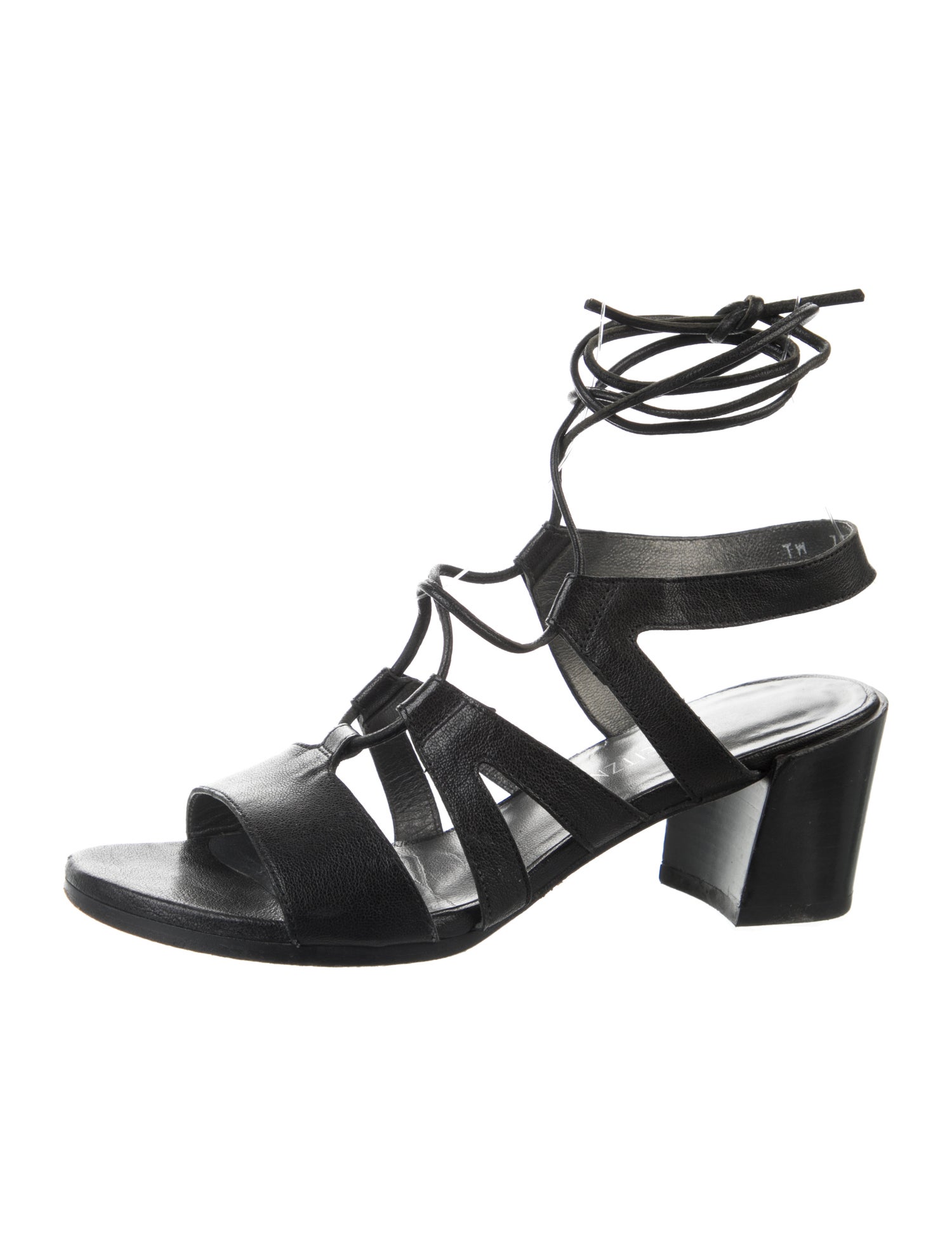 Stuart Weitzman Leather Gladiator Sandals