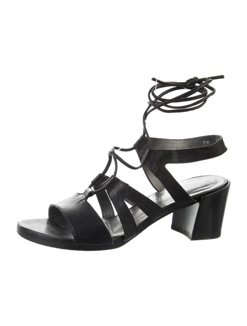 Stuart Weitzman Leather Gladiator Sandals