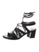 Stuart Weitzman Leather Gladiator Sandals
