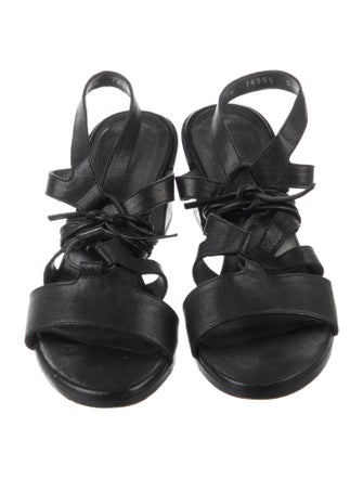 Stuart Weitzman Leather Gladiator Sandals