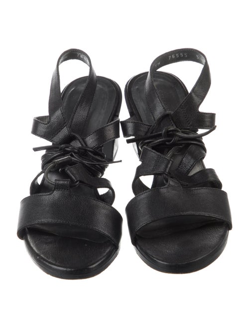 Stuart Weitzman Leather Gladiator Sandals