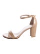 Stuart Weitzman Patent Leather Sandals