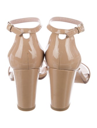 Stuart Weitzman Patent Leather Sandals