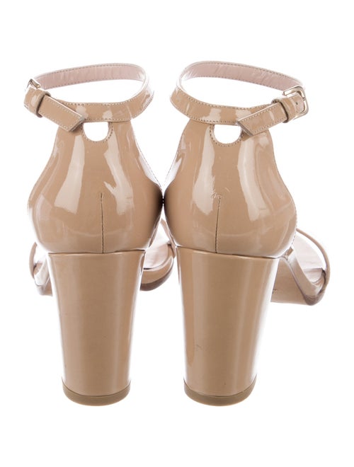 Stuart Weitzman Patent Leather Sandals