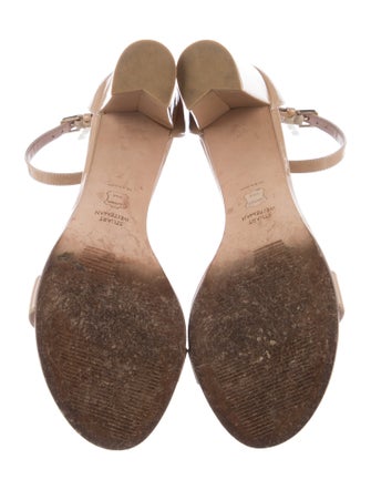 Stuart Weitzman Patent Leather Sandals