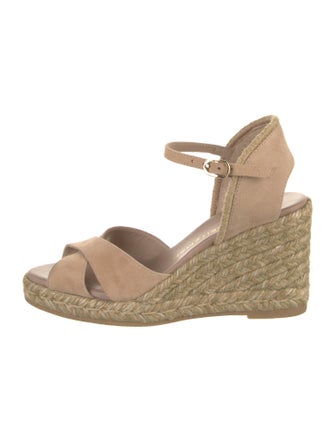 Stuart Weitzman Suede Espadrilles