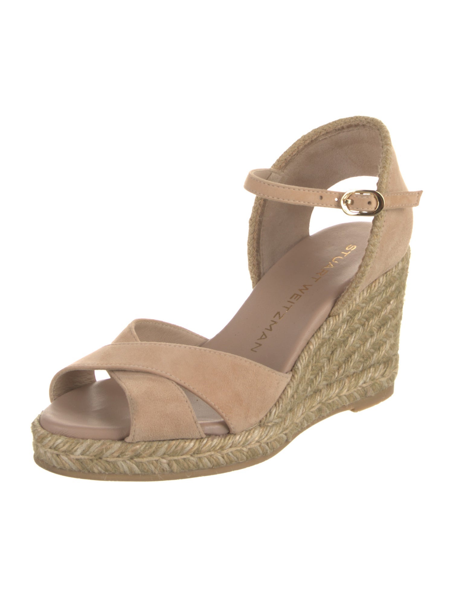 Stuart Weitzman Suede Espadrilles