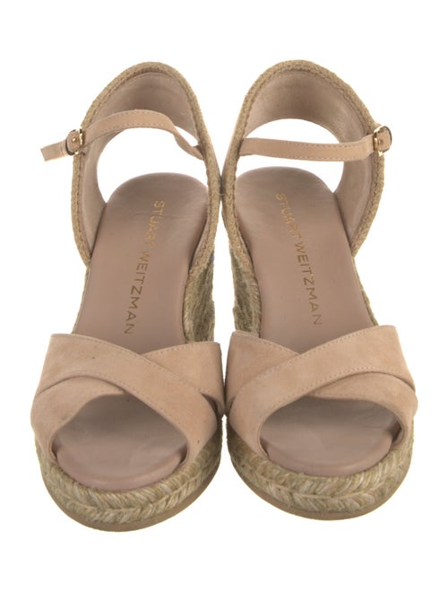 Stuart Weitzman Suede Espadrilles