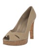 Stuart Weitzman Canvas Pumps