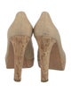 Stuart Weitzman Canvas Pumps