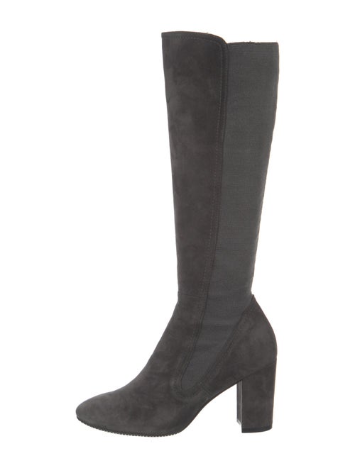 Stuart Weitzman Suede Sock Boots