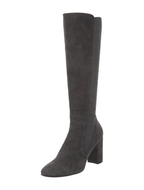 Stuart Weitzman Suede Sock Boots