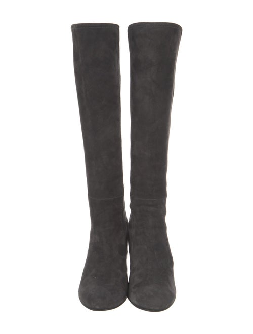 Stuart Weitzman Suede Sock Boots