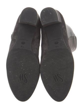 Stuart Weitzman Suede Sock Boots