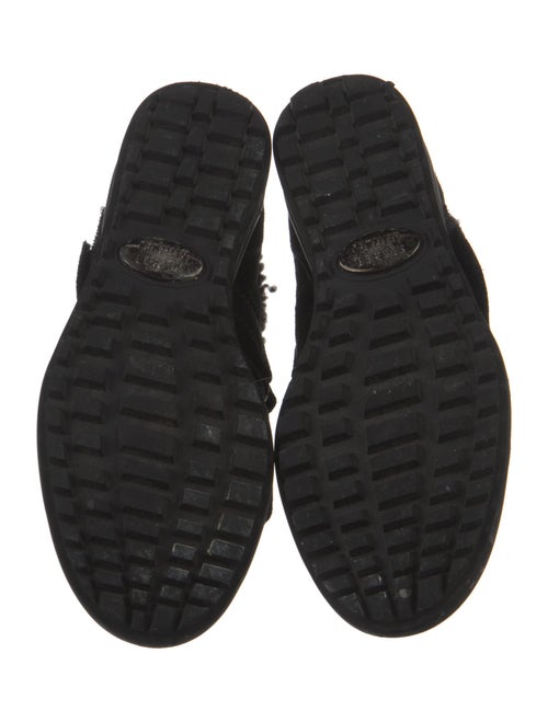 Stuart Weitzman Suede Crystal Embellishments Sneakers