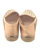 Stuart Weitzman Glitter Lasercut Accents Espadrilles
