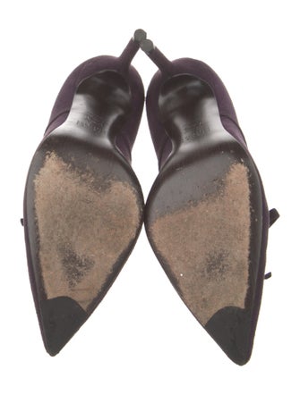 Stuart Weitzman Suede Mules