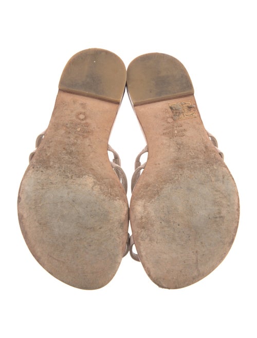 Stuart Weitzman Leather Slides