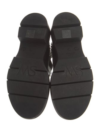 Stuart Weitzman Pearl Accents Leather Chelsea Boots