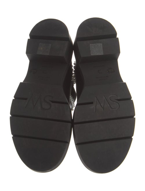 Stuart Weitzman Pearl Accents Leather Chelsea Boots