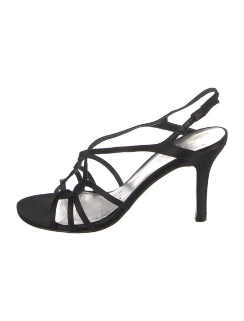 Stuart Weitzman Satin Slingback Sandals